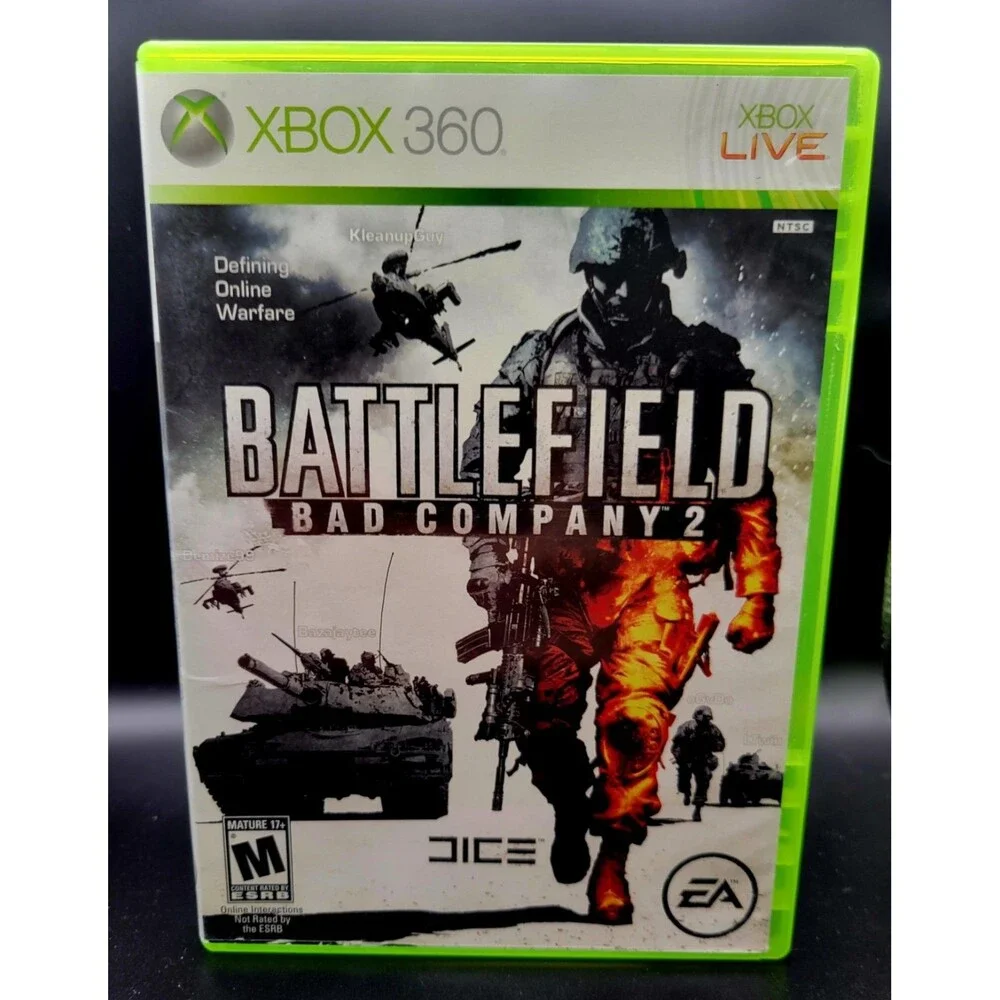 Battlefield: Bad Company 2 (Microsoft Xbox 360) Complete/Tested/No Manual